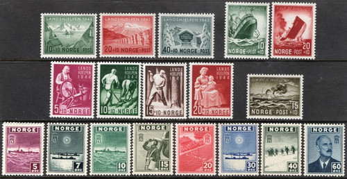 Norvegia 1943 nk - 10,