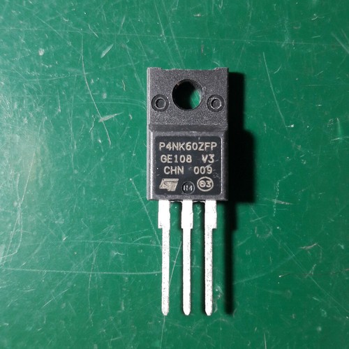 Stp4nk60zfp channel mosfet - stp4nk60zfp, n-channel