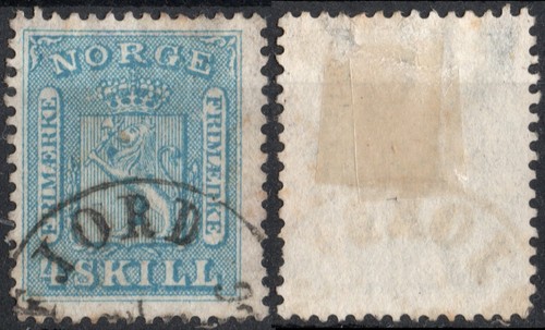 Norvegia 1863 nk 8 - b7-2,