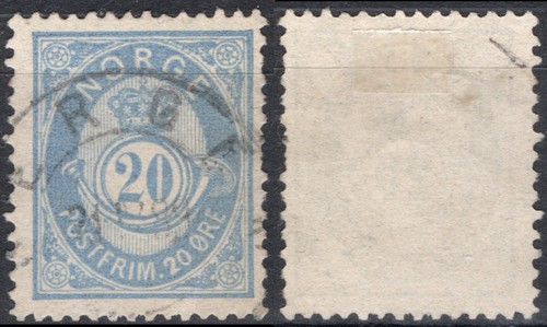Norvegia 1886 nk 54 - 1886-93,