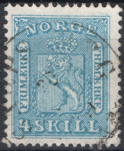 Norvegia 1863 nk 8 - nk,